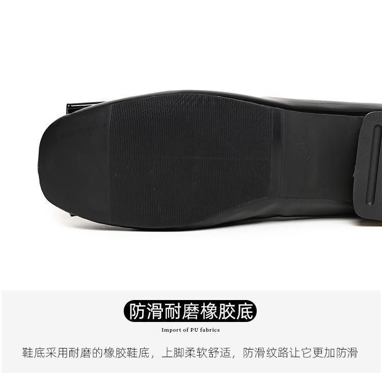 Product Introduction of Giày Nữ, Cỡ Lớn (35-43), Giày Lười, Đế Thấp, Da, Giày Cao Gót Mũi Vuông, Giày Đi Làm, Thích Hợp Cho Bàn Chân Rộng Và Béo, Có Cỡ 41, 8