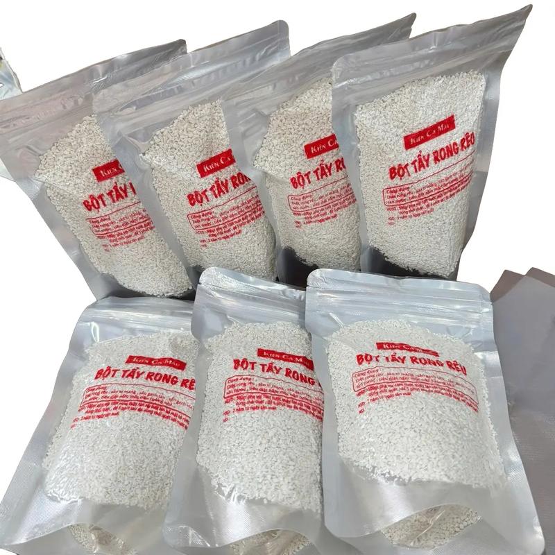 bột tẩy rong rêu 500gr combo 7 gói 3,5kg ( tặng bao tay)  bột diệt rong rêu 1