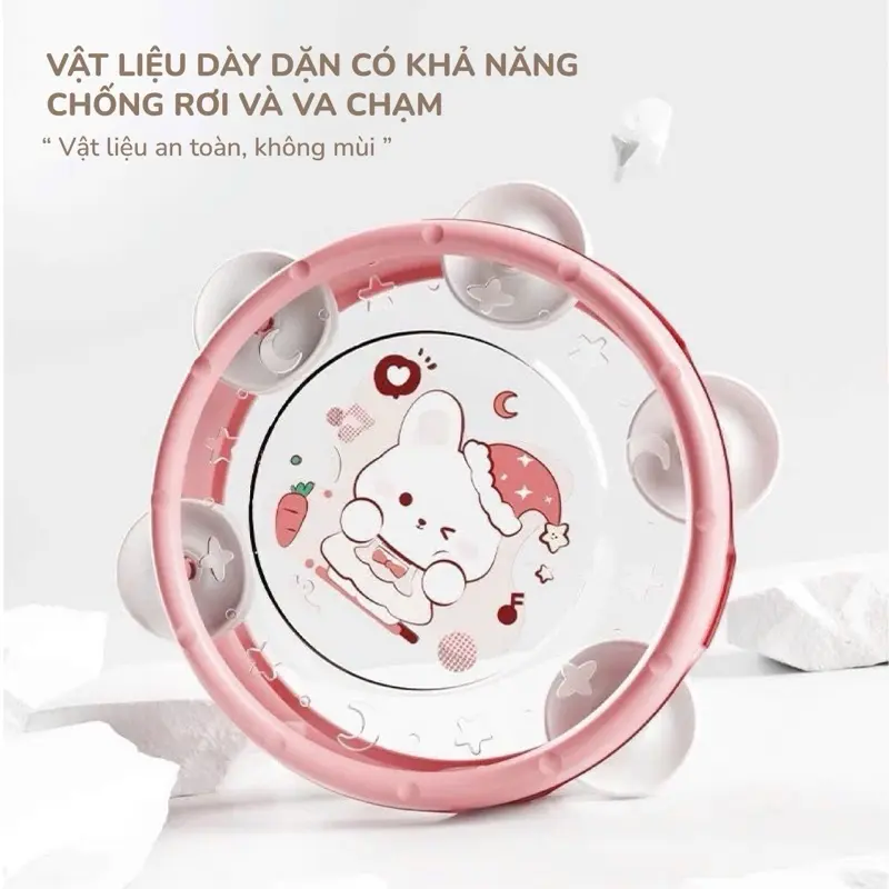 Đồ Chơi Xúc Xắc Âm Thanh Cho Bé Hình Gấu, Hình Thỏ Siêu Đáng Iu Thiết Kế Bo Tròn An Toàn 3