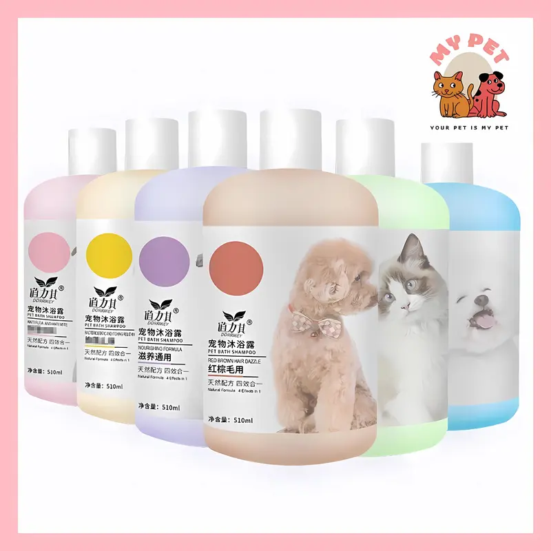 Sữa tắm cho Chó Mèo Dorrikey, Trị ve rận, Nấm, Ngứa, giúp mượt lông (510ml) - MyPet Shop - Hà Nội 1