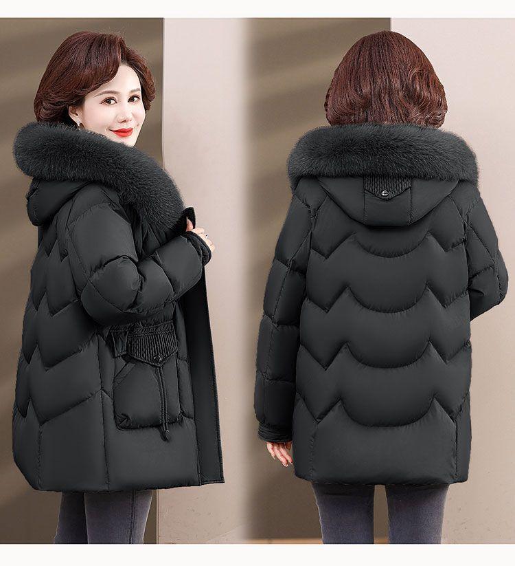 Product Introduction of Áo Khoác Mùa Đông, Dành Cho Phụ Nữ Trung Niên, Lót Lông Cừu, Dày Dặn, Áo Khoác Độn Bông, 40 Đến 50 Tuổi, Phong Cách Phương Tây, Áo Khoác Độn Bông Xuống Top Women Jacket 18