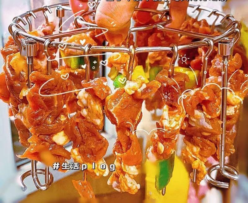 Product Introduction of Bộ dụng cụ xiên thịt nướng cho nồi chiên không dầu inox 304 không gỉ 17