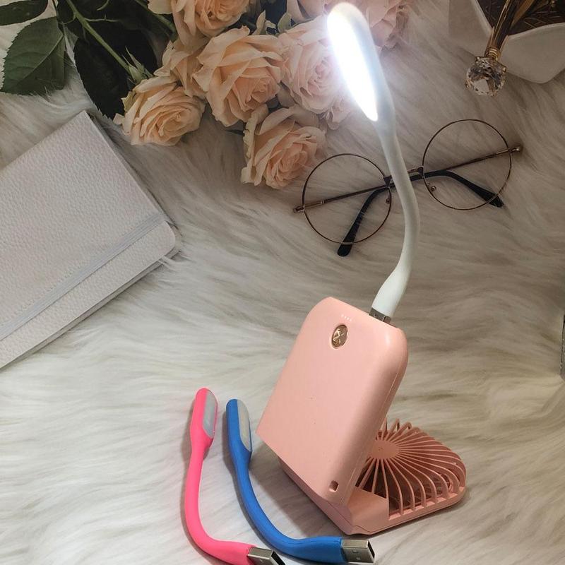 3pcs Bendable Mini USB Light, Foldable Adjustable Desk Mini Lamp, Portable Flexible Reading Light Gadgets for The Home, Bedroom, Office 0