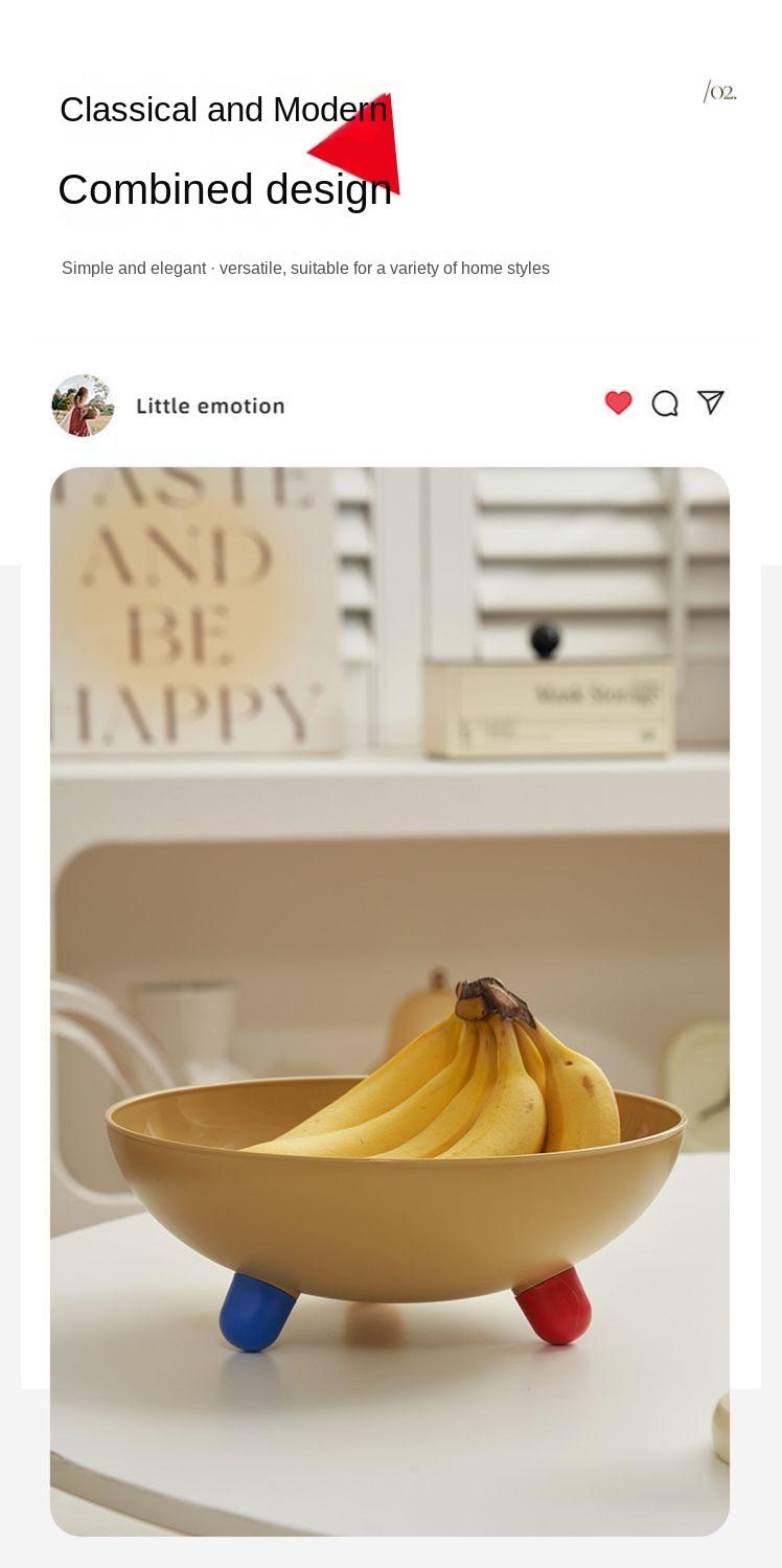 Product Introduction of Creative snack tray, candy tray, fruit tray with high aesthetic value, living room coffee table, fruit tray, household dried fruit tray, high footed fruit tray 4