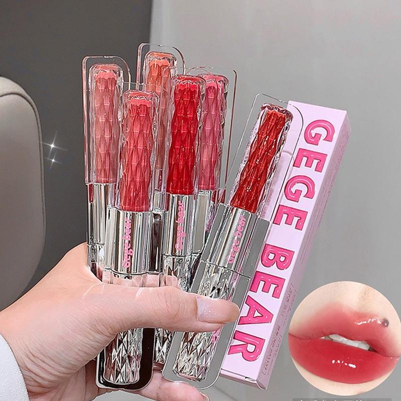  Son Bóng Hai Đầu Dưỡng Ẩm Kết Cấu Nước Nhẹ Hoàn Thiện Lì Tự Nhiên Để Trang Điểm Mỹ Phẩm # son bóng # MakeupEssentials # Lớp Hoàn Thiện Lì # Chăm Sóc Môi # Son Bóng Dưỡng Ẩm # Hoàn Thiện Tự Nhiên 