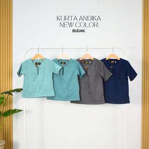 NEW COLOR READY STOCK KURTA ANDIKA BUDAK/KURTA BUDAK/KURTA NEWBORN Baju Pastel
