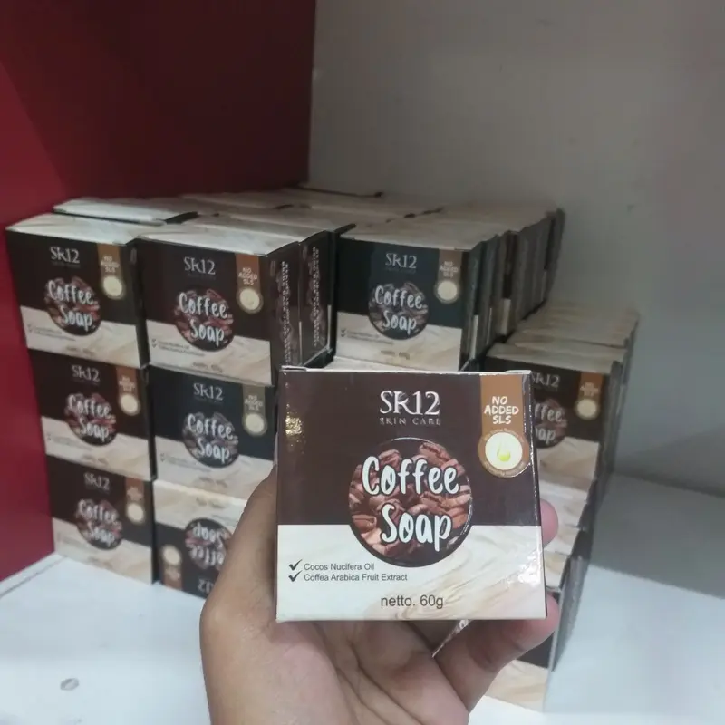 Coffee Soap SR12 Sabun Muka Menghilangkat Flek Hitam dan Bekas Jerawat 1