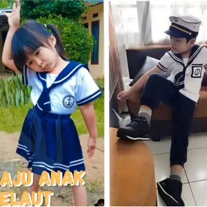 Baju Anak Pelaut Kostum Profesi Anak