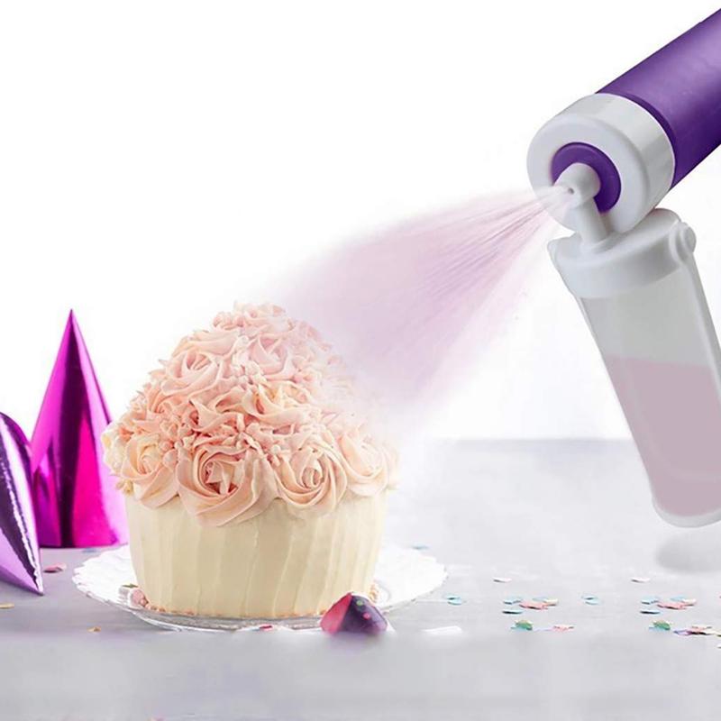 Wlifend Coloring Duster Durable Smooth Cake Dessert Airbrush Tool Convenient for Kitchen 1