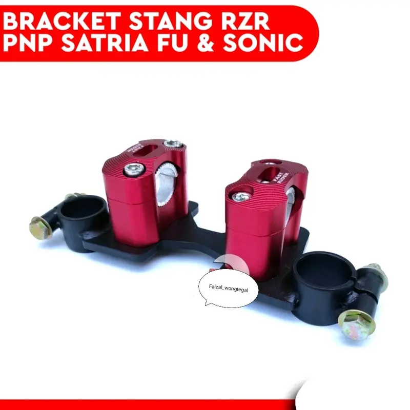 BREKET DUDUKAN RESSER HONDA SONIC & SUZUKI SATRIA BREKET DUDUKAN RESSER HONDA SONIC & SUZUKI SATRIA STANG RZR PNP 8