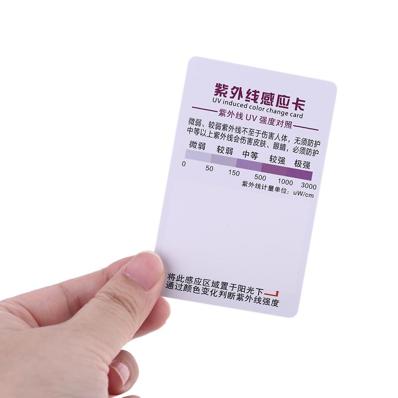 Product Introduction of Professional Quick Test UVB Reptile UV Tester UVB Card Indicator PVC Testing Card Multifunctional Testing Card 52