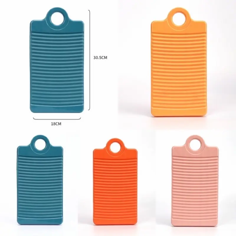 Papan cuci baju plastik non-slip papan cuci cucian mini papan cuci kontras