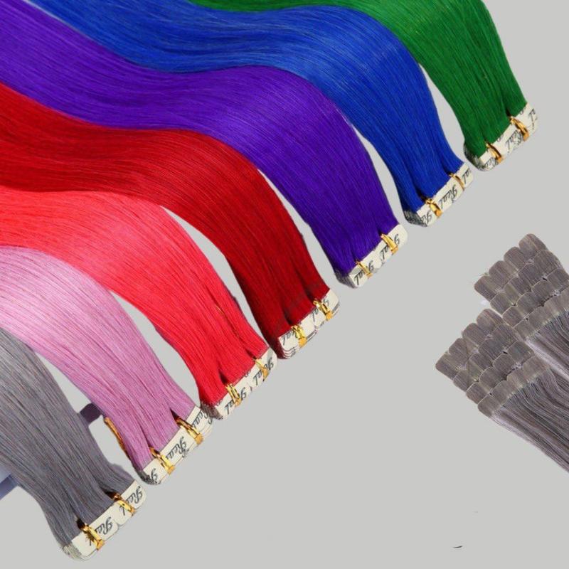 Tóc giả line dán tại nhà; chiều dài 65cm, không hại tóc, nối nhanh đơn giản