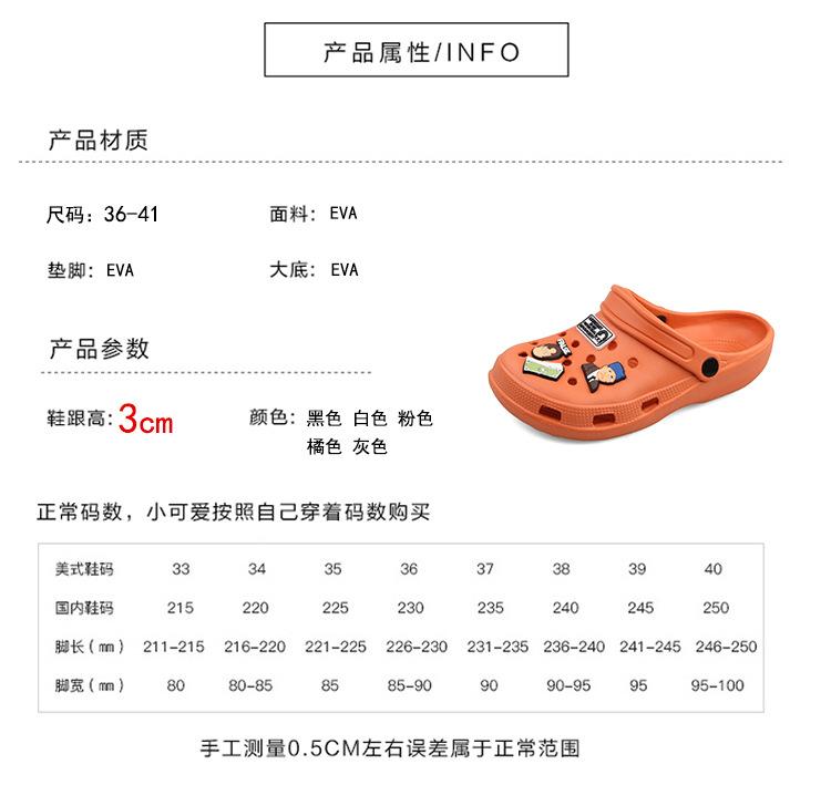 Product Introduction of Terompah Berventilasi, Gaya Baharu 2024, Tapak Tebal Wanita, Air Basah Manis, Selesa, Sesuai untuk Pantai dan Musim Panas, Selipar Comel, Boleh Dipakai Di Luar, Serba guna 1