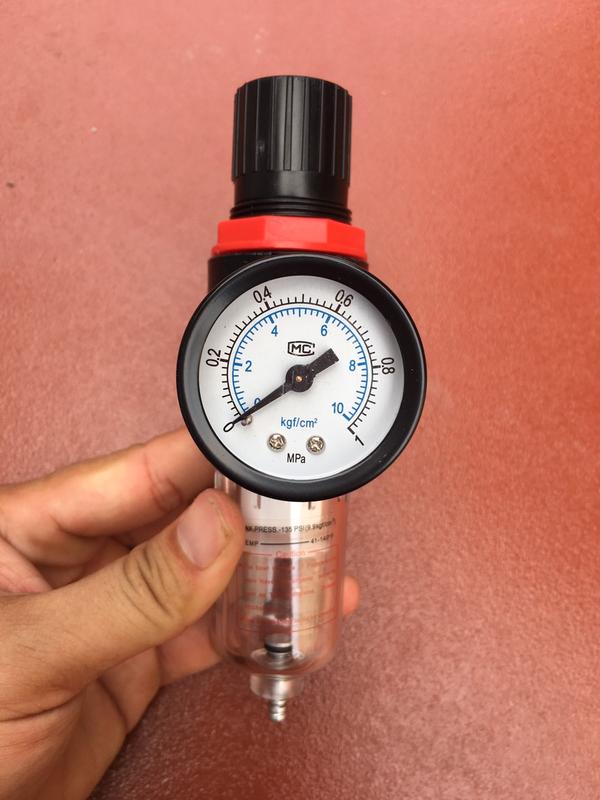 bộ Lọc đôi khí nén AFR 2000 (ren 13mm) van điều áp khí nén, lọc hơi khí nén, lọc tách nước, van giảm áp khí nén.