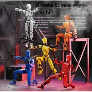 ROBOT Boneka Magnetik /Dummy 13 Articulated Action Figure /Boneka Bercahaya / Action Figure 3D Robot