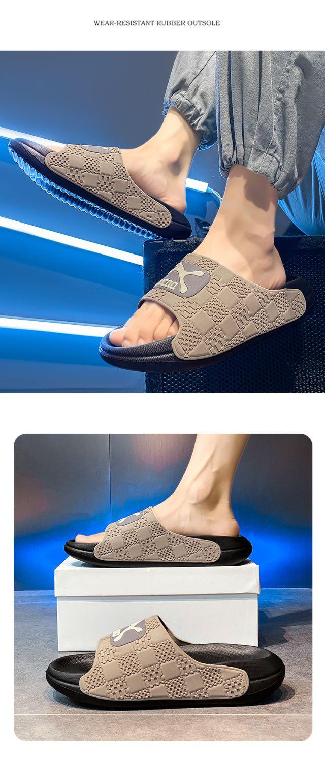 Product Introduction of Men's Summer Outdoor Non-Slip Comfortable Trendy Beach Slippers for Home Bathing and Beach Use 27
