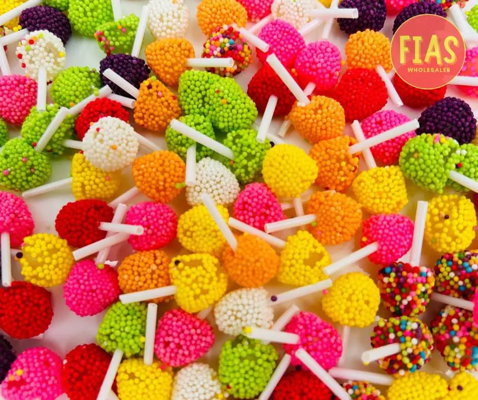 120 pcs Pearl Lollipop Gummies (250g)- Candies for Lootbags, Giveaways and Parties