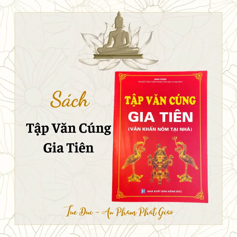 Sách Đọc Tụng - Tập Văn Cúng Gia Tiên - Bìa Thường 0