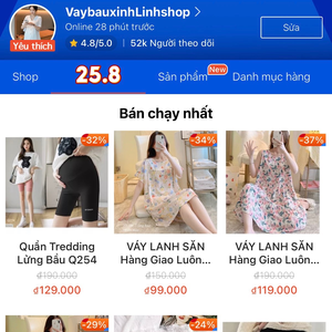 Linh Shop Váy Bầu Váy Suông