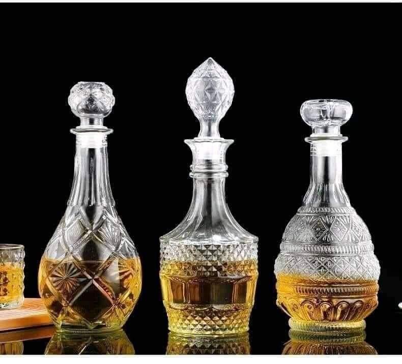 Product Introduction of set 3 chai thủy tinh dày đẹp Thuỷ Tinh 4