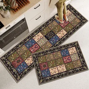 HL0466 Keset Kaki Dapur Rumah Kamar Tidur 2 in 1 Lantai