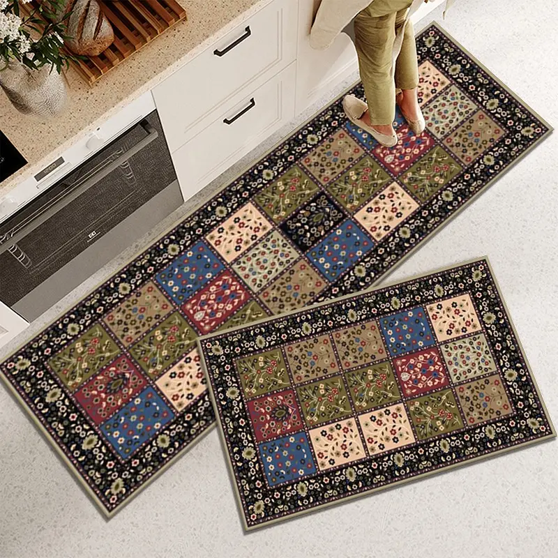 HL0466 Keset Kaki Dapur Rumah Kamar Tidur 2 in 1 Lantai
