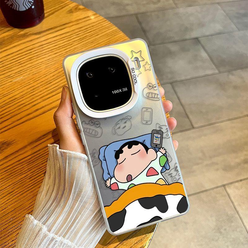 Ốp Điện Thoại, Dành Cho Vivo iQOO Z9, Z9X, Z9Turbo, Z9 Turbo + Plus, Thiết Kế Hoạt Hình, Dễ Thương, Thích Hợp Cho Nam Và Nữ, Bé Trai, Bé Gái, Thanh Niên, Hợp Xu hướng, Cao Cấp, Phong Cách Ins, Đẹp Trai, Vui Nhộn, Vỏ Bảo Vệ Điện Thoại Di Động