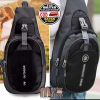 Gambar Tas Selempang Kekinian Sling Bag  Tas Slempang Kanvas Sling Bag Travel Bag Tas Gaul Tas Crossbody Waterproof dari The Master Collections Kota Administrasi Jakarta Timur 4 Tokopedia