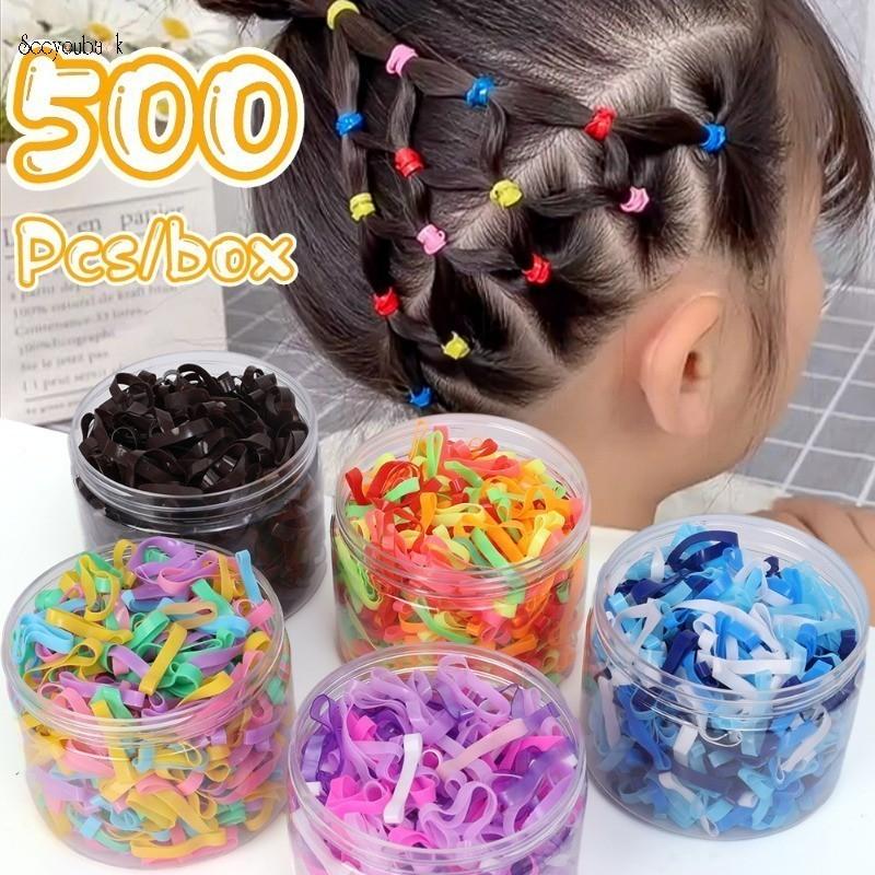 Gelang Getah Rambut Kecil Tebal Perempuan, Guna Sekali, Ikat Rambut ...