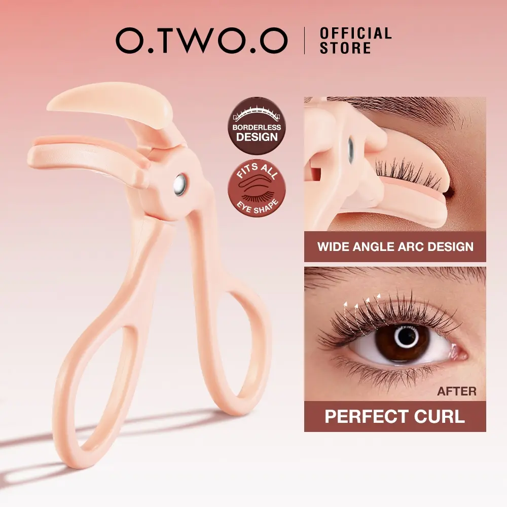 Dụng Cụ Dụng Cụ Uốn Mi Hoa Hướng Dương 3D, Thiết Kế Không Viền, Phù Hợp Với Mọi Hình Dạng Mắt, Cong Lâu Dài, O.TW O.O Cosmetic Mỹ Phẩm Trang Điểm