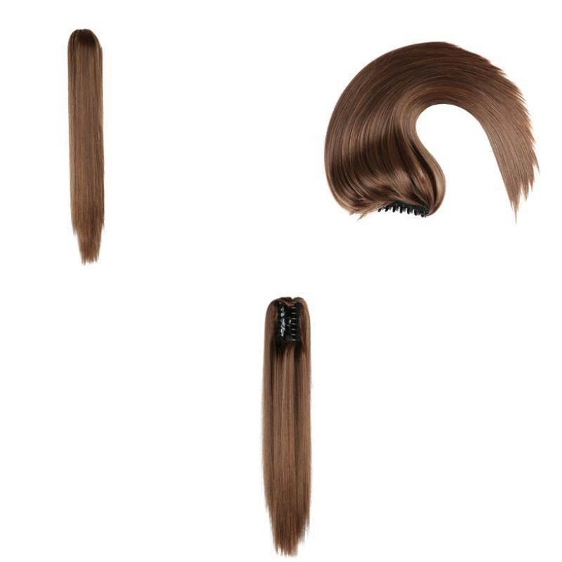 Product Introduction of Tóc Giả Hanfu Phong Cách Trang Phục Cổ Xưa Cho Nam Và Nữ, Túi Đựng Tóc Đuôi Ngựa Cao Kiểu Kẹp, Tóc Thẳng Dài, Phụ Kiện Đội Đầu Tự Nhiên Như Thật, Cos Chivalrous 18