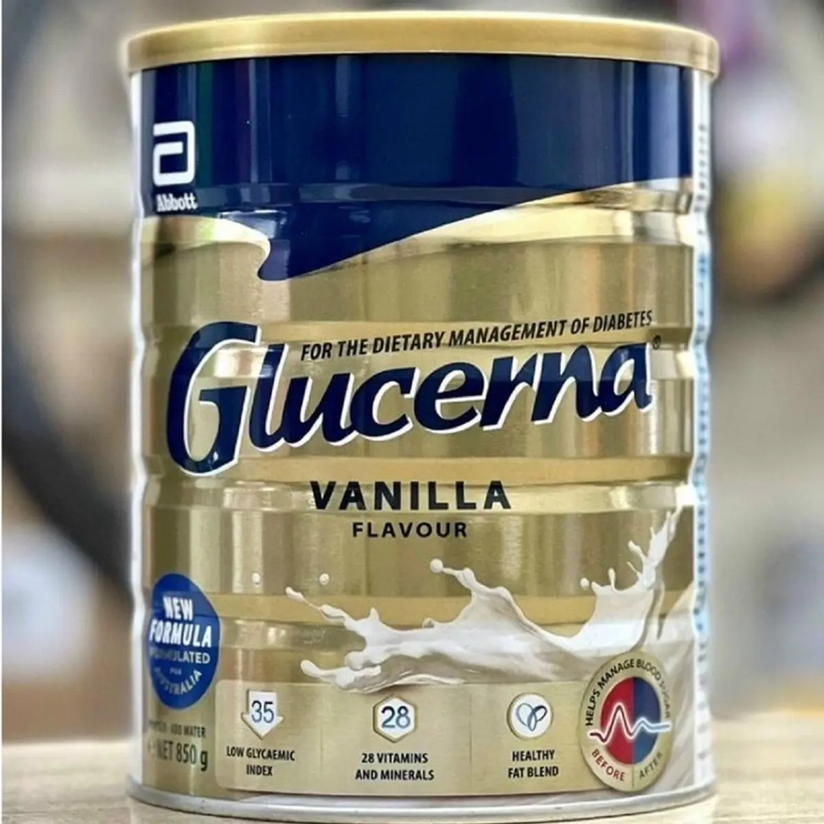 Sữa Glucerna 850g Úc dành cho người tiểu đường