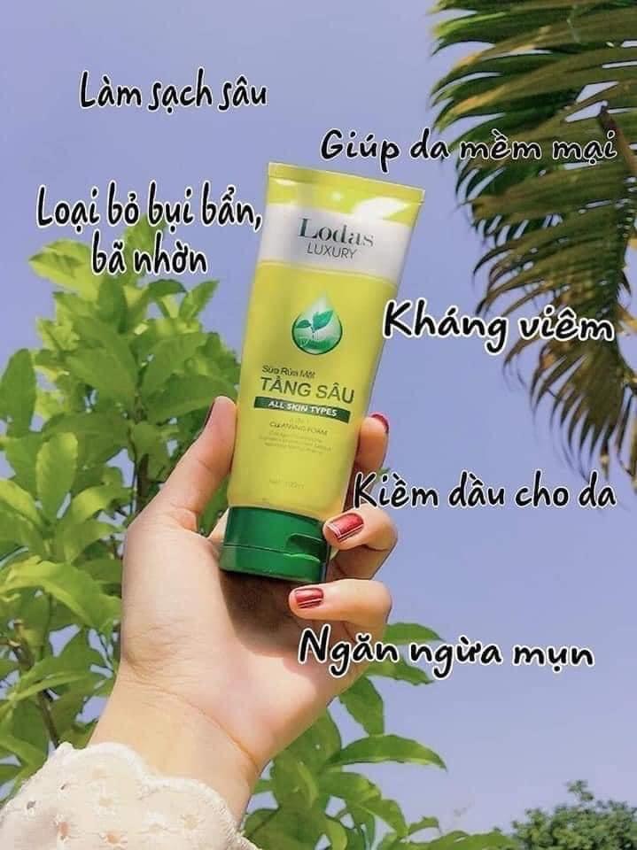 Product Introduction of Combo Sữa rửa mặt Tầng Sâu Skincare Dưỡng Da Mặt DANTHY GROUP ( 2 Hộp Tặng 1 Hộp Detox Táo Xanh ) 3