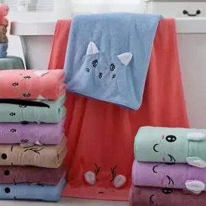 Handuk Bayi Lembut Kelinci  100x50 Cm