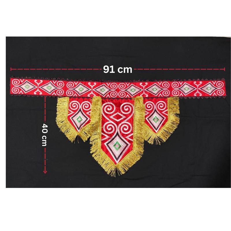 BORDIR KOSTUM TARI TRADISIONAL MOTIF PAPUA UNTUK ANAK ANAK 3