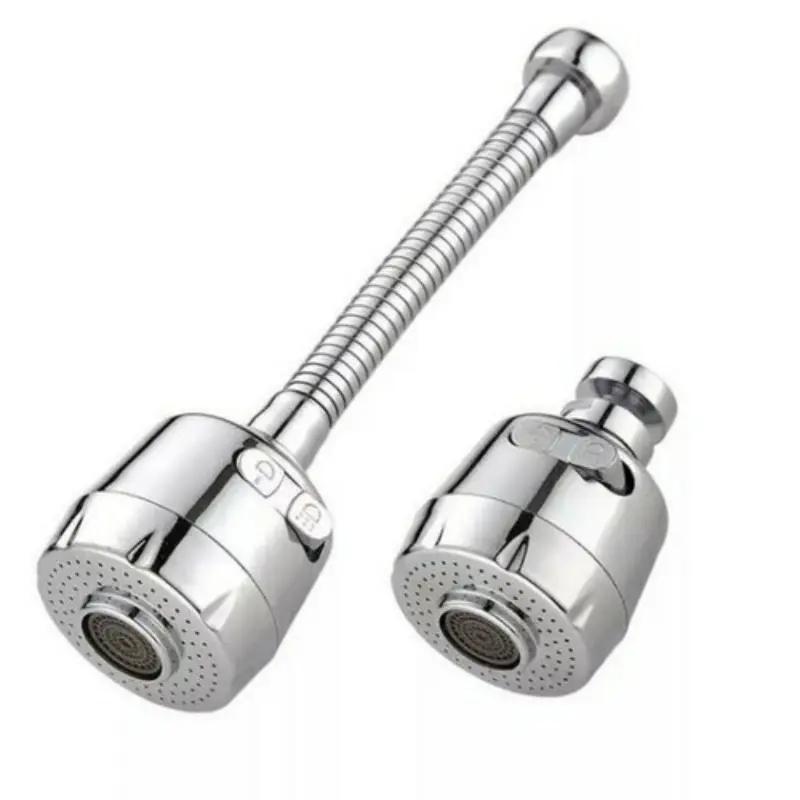 Đầu vòi rửa bát tăng áp xoay 360 độ nhiều chế độ tiết kiệm nước điều chỉnh dễ dàng.