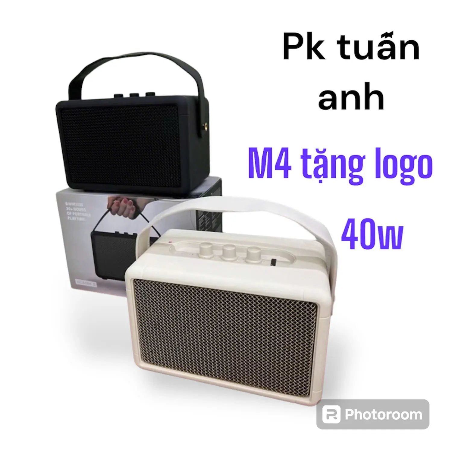 LOA BLUTOOTH M4, m4 max và M4 PRO CÓ 2 MIC BASS CĂNG ĐÉT CỐNG SUẤT 40W  CÓ THỂ GHÉP ĐÔI HAI LOA CÓ 2 MÀU ĐEN TRẮNG LOA THIẾT KẾ ĐẸP Củ Loa Nghe Nhạc Bluetooth loa  m40