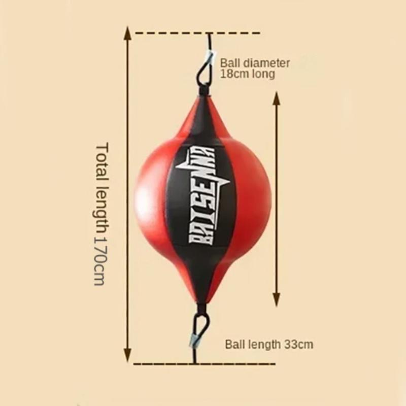 Product Introduction of New Hanging Boxing Punching Ball PU Leather Body Building Training Reaction Speed Ball Double End Durable Training Sandbag Fitness Equipment 19