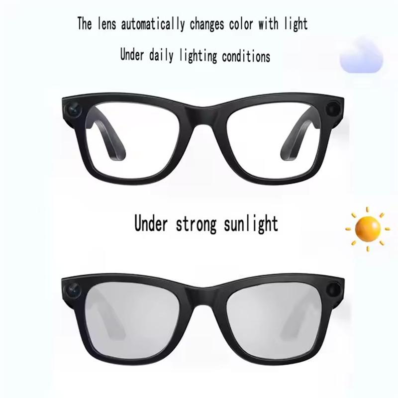 E03L Smart AI Glasses 800Wpixel Shooting Camera E03 HD Photo Video Voice Call Translation Glasses Music Earphones Wearable - Image 4