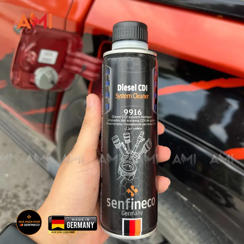 Senfineco 9916 Phụ gia vệ sinh hệ thống nhiên liệu cao cấp cho ô tô máy Dầu (300ml) 2