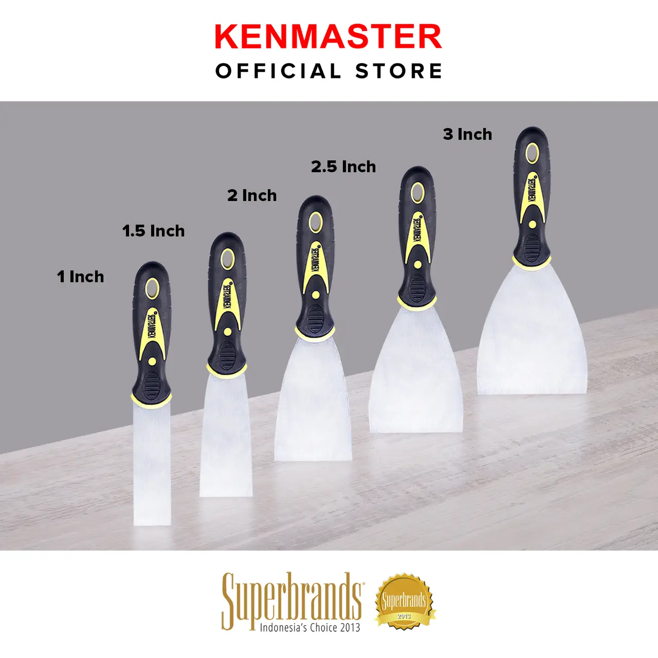 Kenmaster Kape Cat Stainless Steel Gagang Karet KM-1002