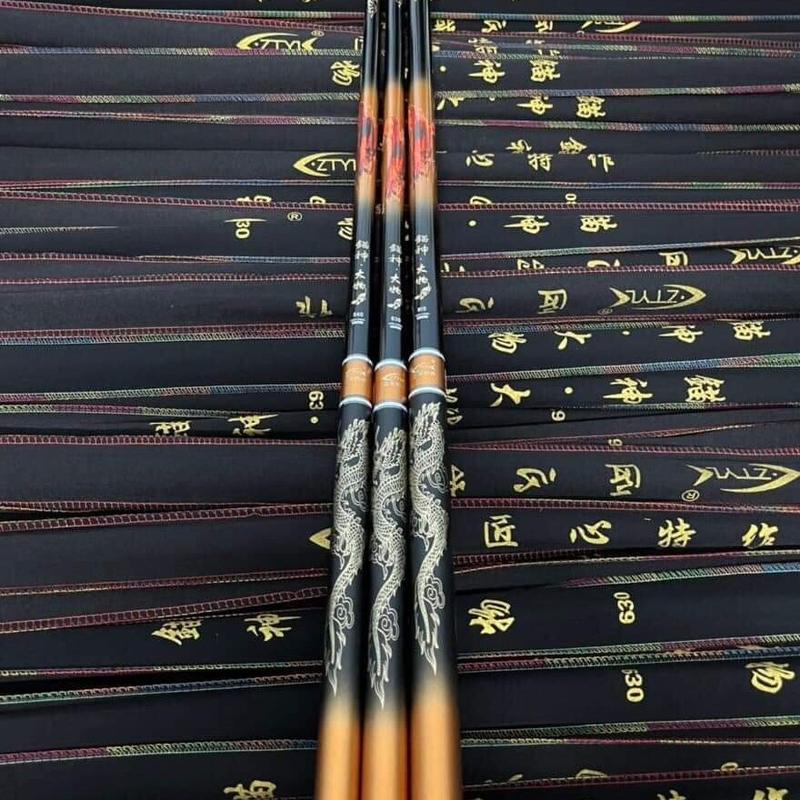 Cần câu tay Đế Vương Chư Hầu 6H chuyên săn hàng tặng ngọn phụ