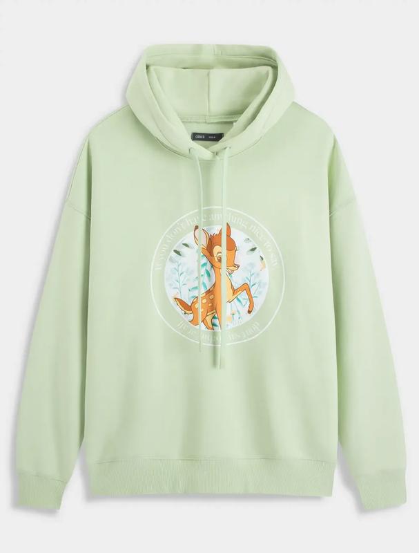 SBD 15-17 12 OUTLET Áo nỉ có mũ nữ hinh in ngộ nghĩnh CANIFA 6TW23W004