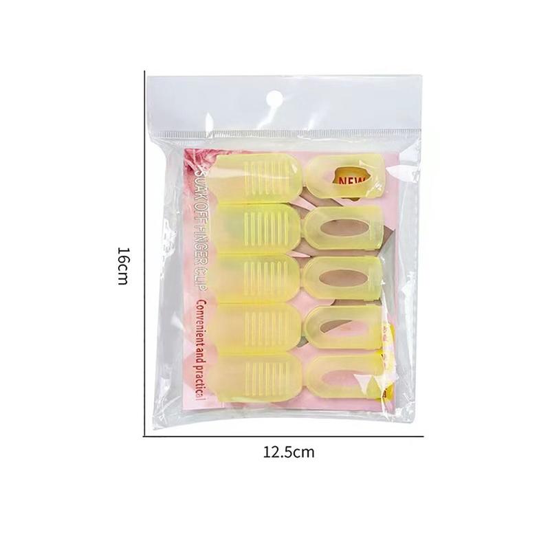 Product Introduction of Replacement Reusable Nail Soak Off Cap Nail Supplies Anti-slip Nail Art Remover Clips Adjustable Manicure Tools 13
