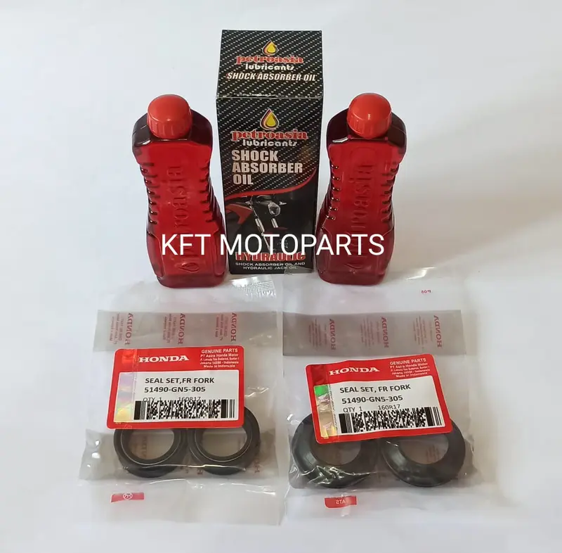 Seal Shock Depan Dan Oli Shock HONDA BEAT KARBU Motorcycle 0