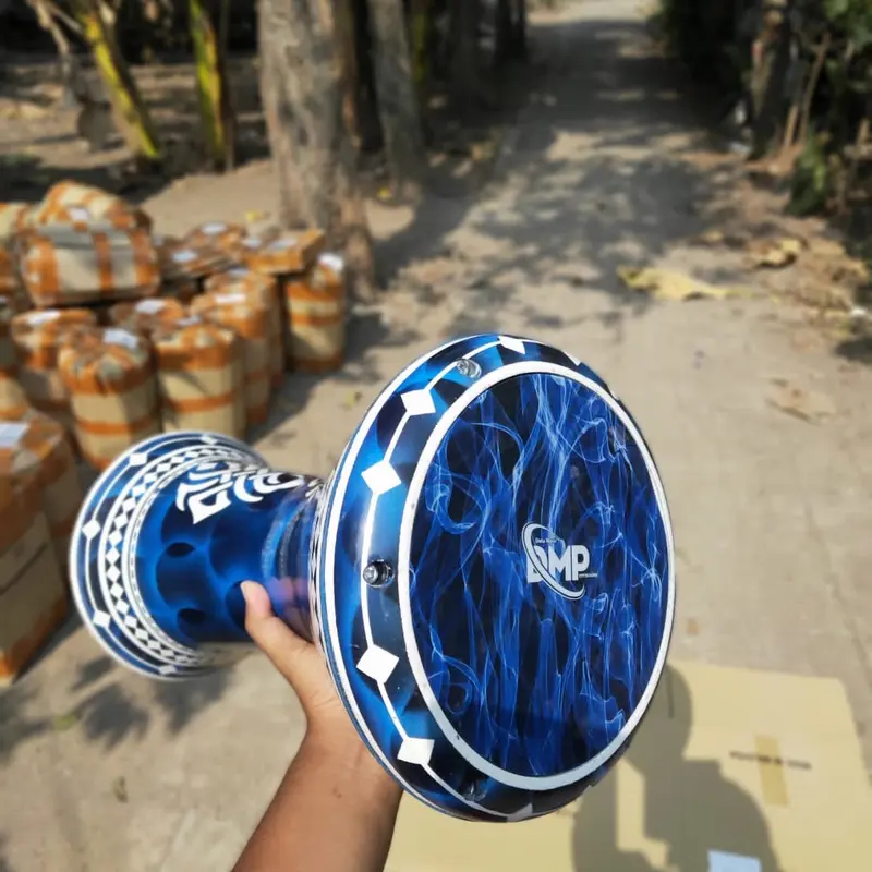 Darbuka 8 inc fullset Mika DMP biru ter baru 1