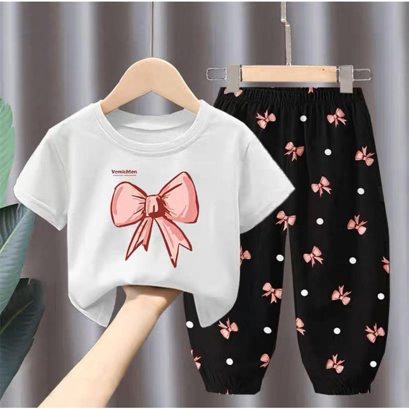 ALISA - Setelan Anak Stara Motif Pita / One Set Ribbon Fashion 1