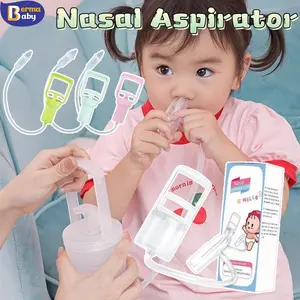 BermaBaby Nasal Aspirator Baby Hand Pump Alat Penyedot Ingus Lendir Bayi Manual Sedotan Pembersih Ingus Hidung