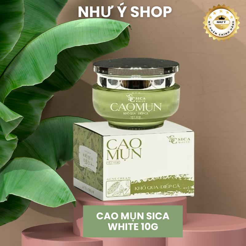 Kem Cao Mụn Sica White - Khổ Qua Diếp Cá 15g